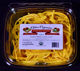 Golden Beet Noodles